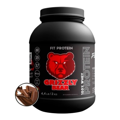 Proteína Fit Protein Grizzly Bear 4.4 lb (2 kg) – 60 porciones