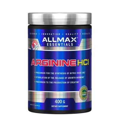 Arginina HCL AllMax 80 Servicios.