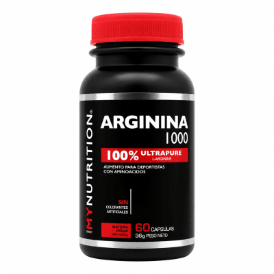 Arginina 1000MG My Nutrition  60 Cápsulas.