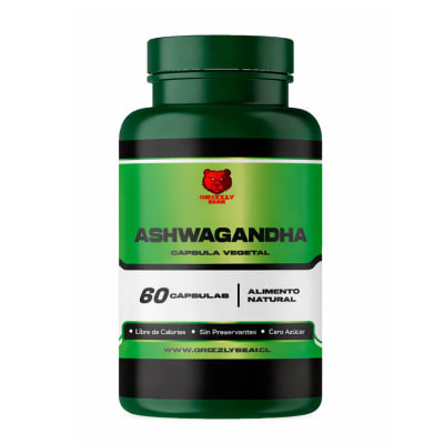 Ashwagandha 540 mg Grizzly Bear – 60 porciones