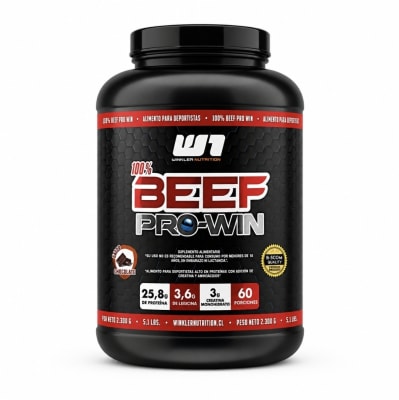 Beef Pro-Win Winkler Nutrition 4 lb (1.8 kg) – 60 porciones