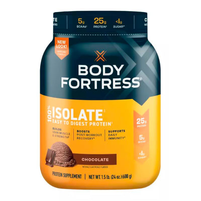 Proteína Body Fortress 100% Isolate 1.5 lb (680 g) – 20 porciones
