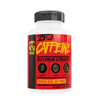 Cafeína Mutant 200MG 240 Cápsulas.