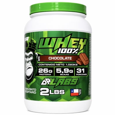 Proteína Whey 100% Dr. Labs 2.2 lb (1 kg) – 30 porciones