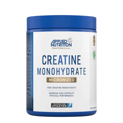 Creatina Micronizada Applied Nutrition 100 Servicios.