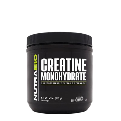 Creatina Monohidratada NutraBio 150 g – 30 Porciones
