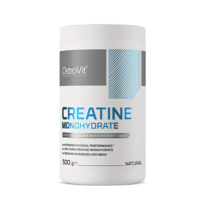 Creatina Monohidratada Ostrovit 500 g Pote – 100 porciones
