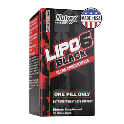 Lipo 6 Black Ultra Concentrado USA 60 Servicios.