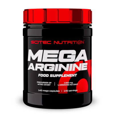 Mega Arginina 1300MG Scitec Nutrition 140 Servicios.