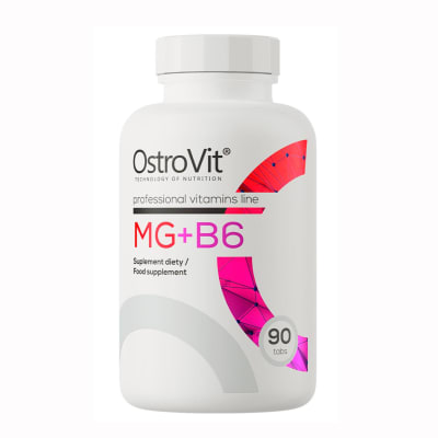 MG+B6 Magnesio 375MG Ostrovit 90 Tabletas.