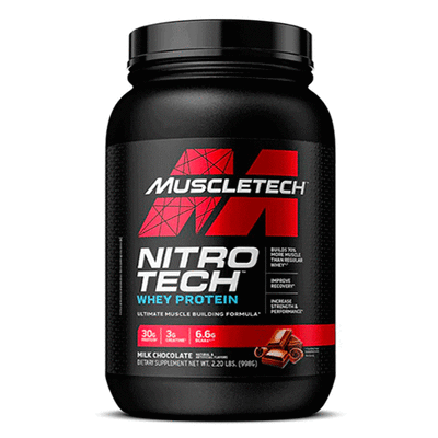 Nitro Tech Whey Protein 2.2 lb (1 kg) – 23 porciones