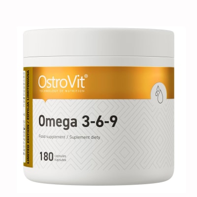 Omega 3-6-9 Ostrovit 180 Capsulas.
