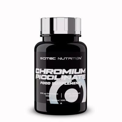 Picolinato de Cromo 200MCG Scitec Nutrition 100 Tabletas.