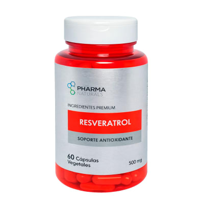 Resveratrol 500MG Pharma Naturals  – 60 porciones