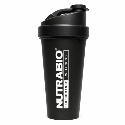 Shaker NutraBio Negro 700ml.