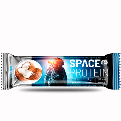 Barra Proteica Space Protein 19G de Proteína 50G C/U.