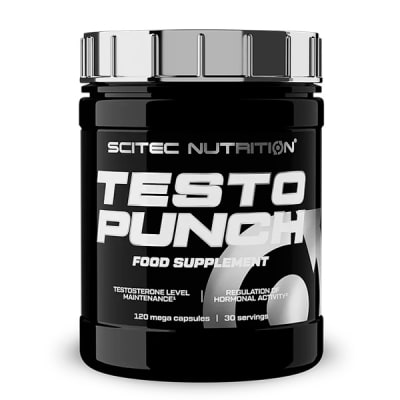 Testo Punch Scitec Nutrition 120 Capsulas.