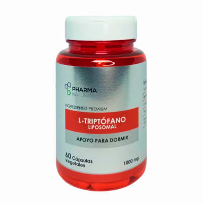 L-triptofano 500MG Pharma Natural 60 Capsulas.