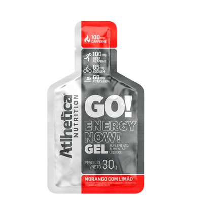 GO! Energy Now Gel Atlhetica Nutrition 30 Gramos.