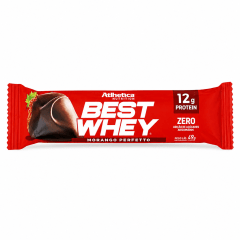 Barra Proteica Best Whey Atlhetica Nutrition 12G de Proteína 49G C/U. 1