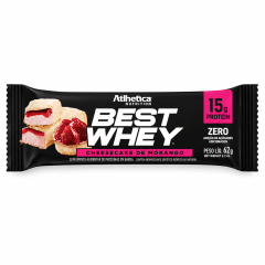 Barra Proteica Best Whey Atlhetica Nutrition 15G de Proteína 62G C/U. 0