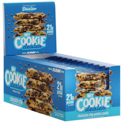 Caja 12 Galletas My Cookie Dealer RAW Nutrition 21G de Proteína 114G C/U. 0