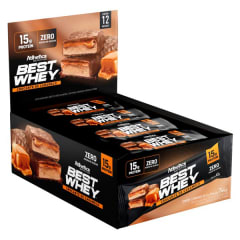 Caja 12 Barras Best Whey Atlhetica Nutrition 15G. 2