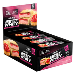 Caja 12 Barras Best Whey Atlhetica Nutrition 15G. 3