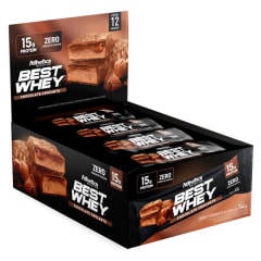 Caja 12 Barras Best Whey Atlhetica Nutrition 15G. 4