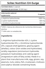 GH Surge Scitec Nutrition 90 Capsulas. 2