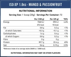 Iso-XP Proteína Isolada Applied Nutrition 4 lb (1.8 kg) – 72 porciones 7