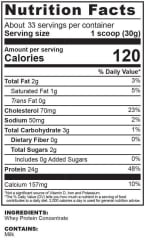 Prostar 100% Raw Ultimate Nutrition 2.2 lb (1 kg) – 33 porciones 2