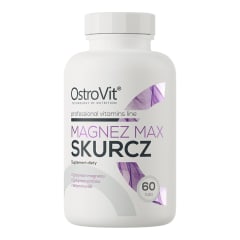 Magnez Max Magnesio + Potasio + Vitamina B6 Ostrovit 60 Tabletas. 0