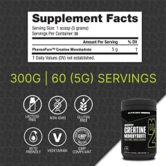 Creatina Monohidratada NutraBio 150 g – 30 Porciones 2