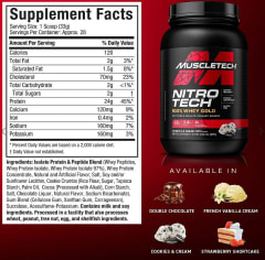 Nitro Tech Whey Gold 2 lb (900 g) – 28 porciones 5