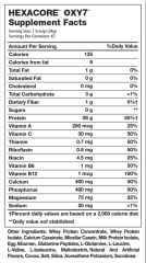 Oxy 7 Whey Protein Hexacore 5 lb (2.2 kg) – 67 porciones 4
