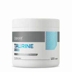 Taurina 1500MG 120 Cápsulas Ostrovit. 0