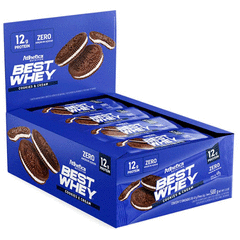 Caja 12 Barras Best Whey Atlhetica Nutrition 12G. 3