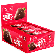 Caja 12 Barras Best Whey Atlhetica Nutrition 12G de Proteína 49G C/U. 0
