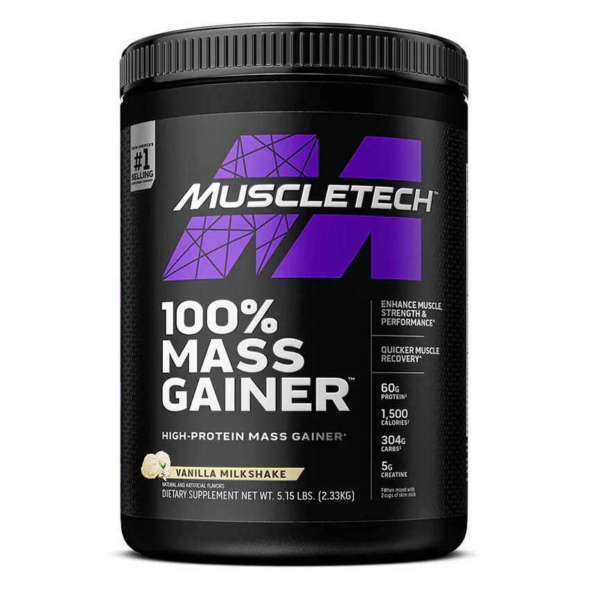 100% Mass Gainer Muscletech 2.3 KG.2