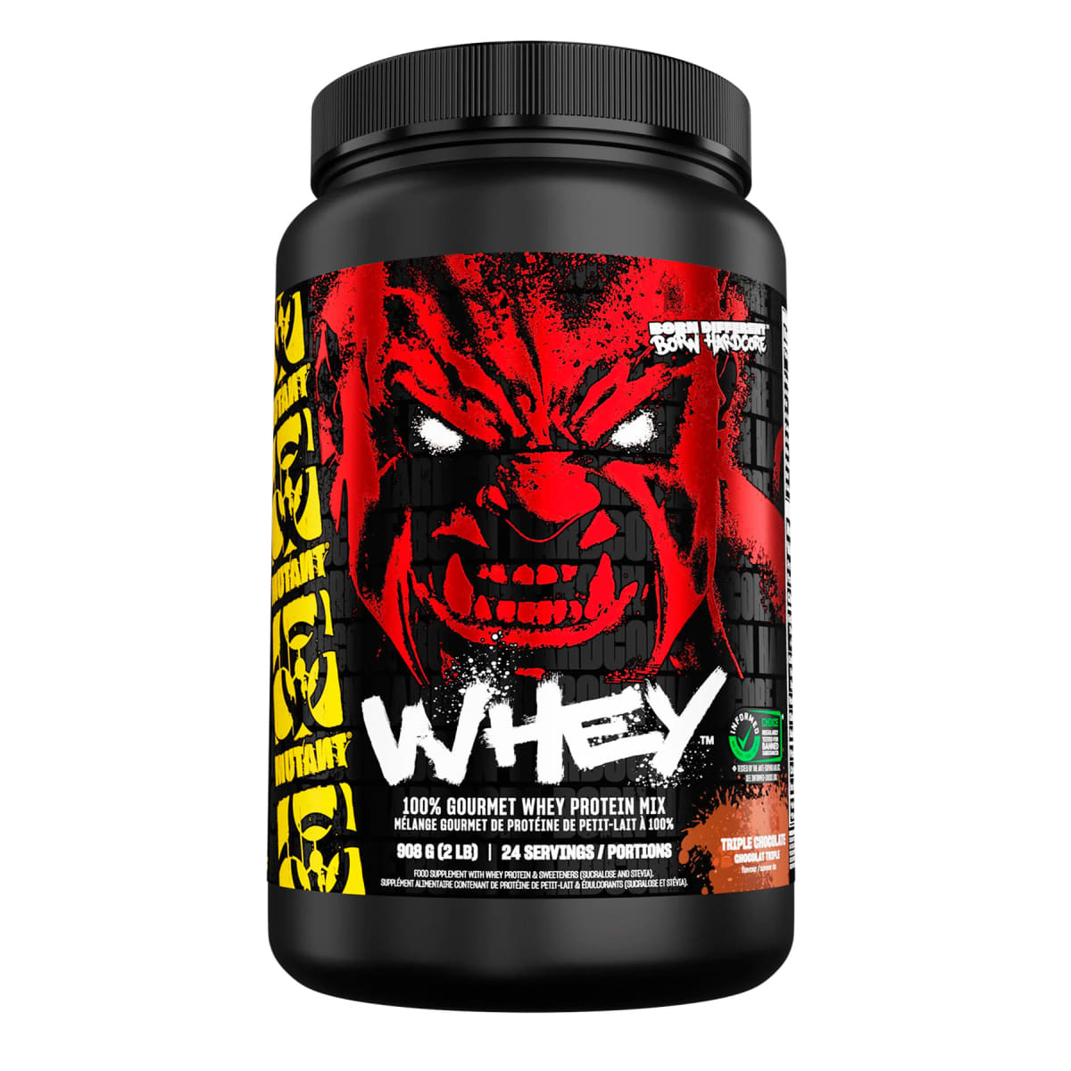 Whey Gourmet Protein Mutant 2 lb (900 g) – 24 porciones1