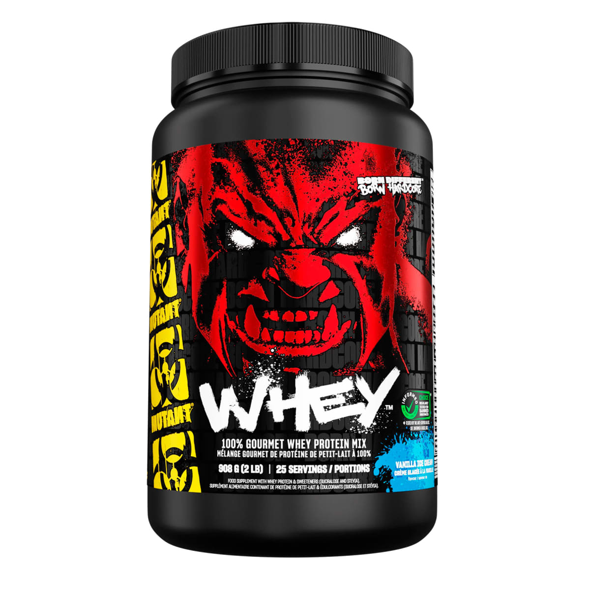Whey Gourmet Protein Mutant 2 lb (900 g) – 24 porciones 2