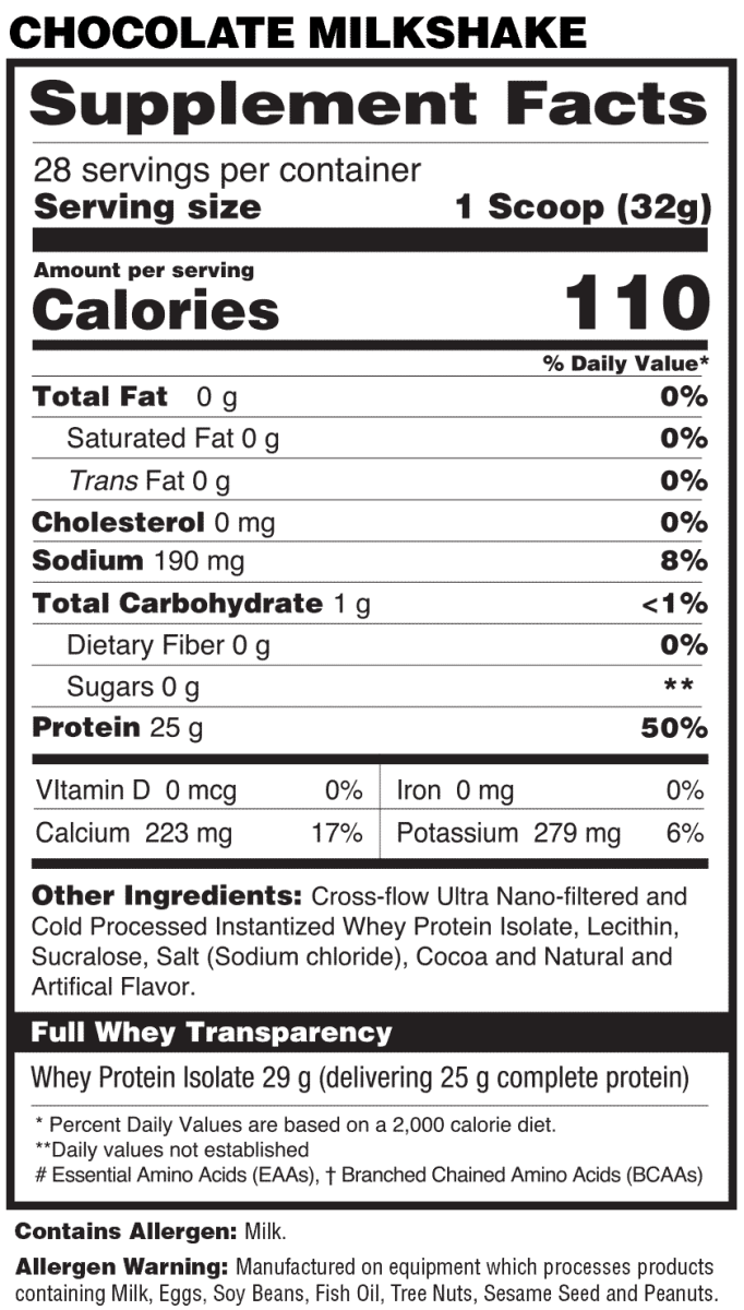 Proteína Isolada 1UP Nutrition 2 lb (900 g) – 28 porciones4