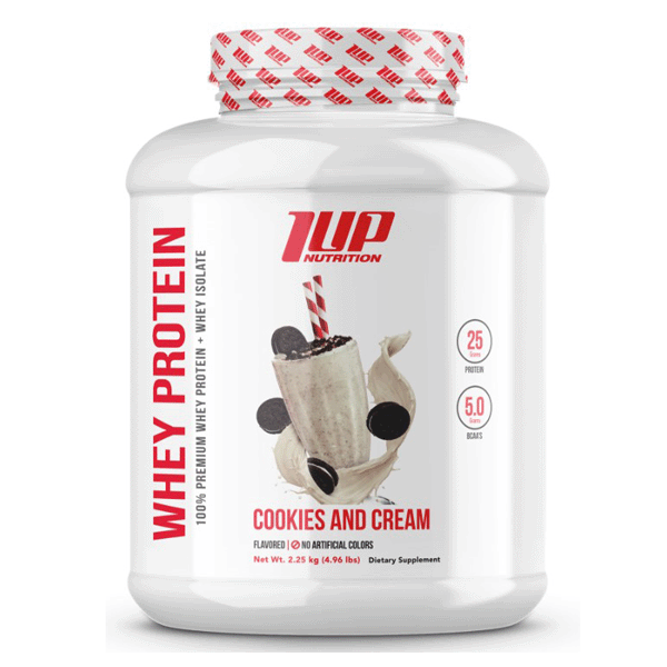 Whey Protein 1UP Nutrition 5 lb (2.2 kg) – 67 porciones3