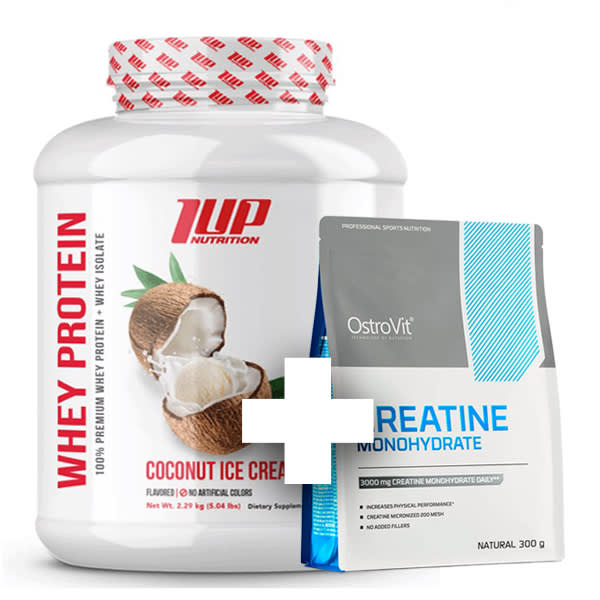 Whey Protein 1UP Nutrition 5 lb (2.2 kg) – 67 porciones1