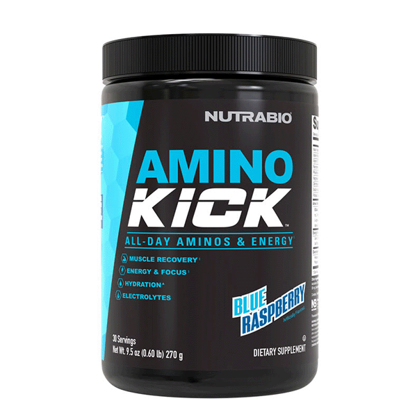 Amino Kick Nutrabio 60 Servicios.