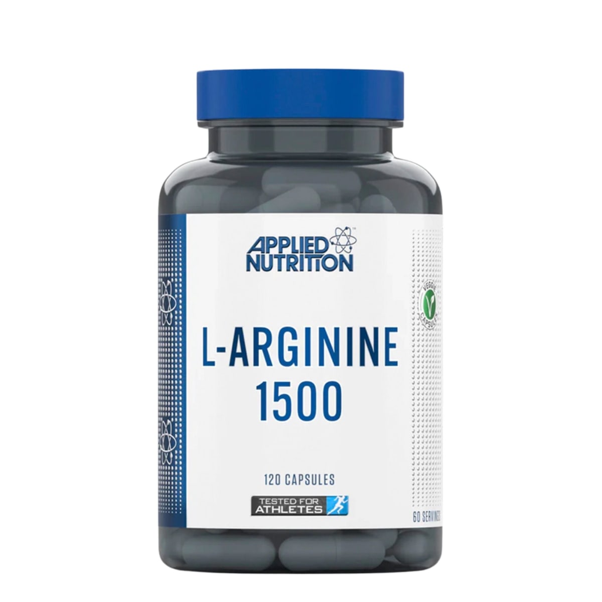 Arginina 1500MG Applied Nutrition 120 Cápsulas.