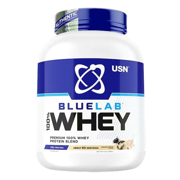 Bluelab 100% Whey USN 4.4 lb (2 kg) – 60 porciones2