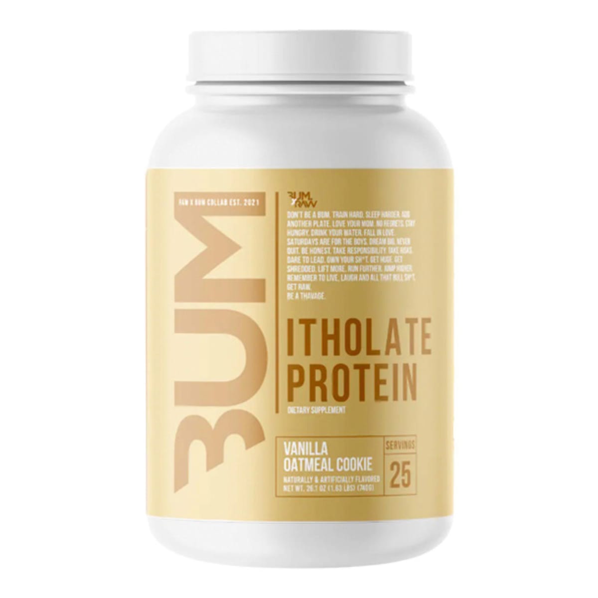 CBUM Proteína Isolada 2 lb (800 g) – 25 porciones5