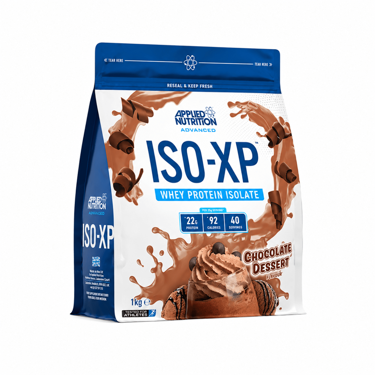 Iso-XP Proteína Isolada Applied Nutrition 2.2 lb (1 kg) – 40 porciones7